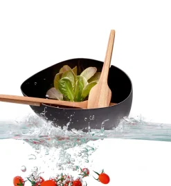 - Boat bowl with salad server^Philippi New