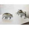 - Bull & Bear paper clip holder, 2 pcs set*Philippi New