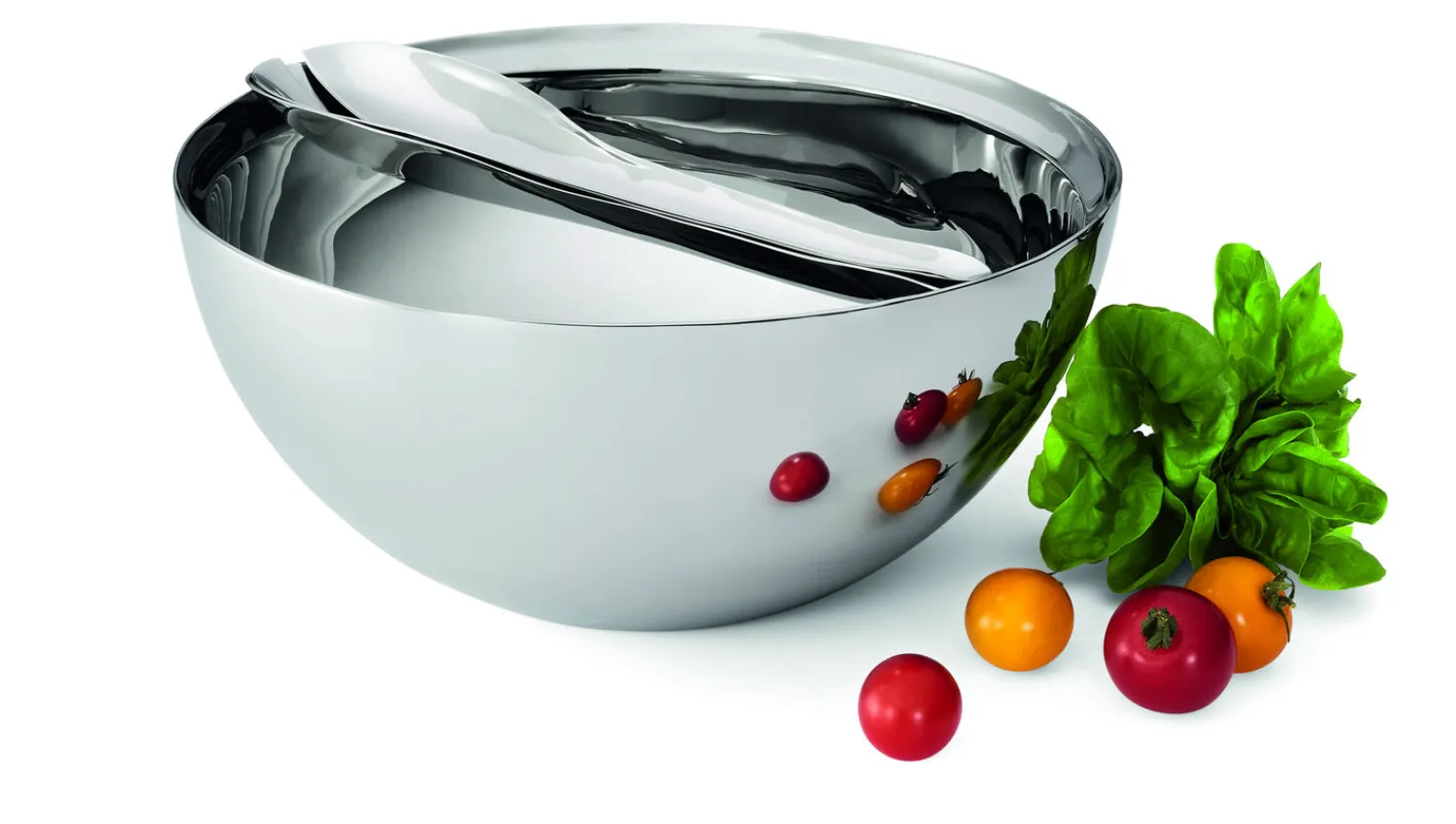- Insalata salad bowl with server, 3 pcs set^Philippi Sale