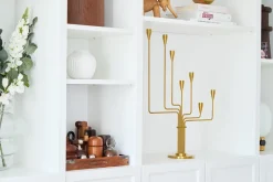 - Karlsvognen lysestage, H. 63 cm. Messing^Piet Hein Outlet