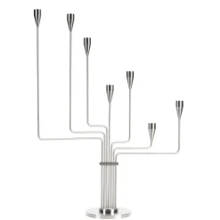 - Karlsvognen MAXI lysestage , H. 130 cm. Rustfrit stål^Piet Hein Outlet