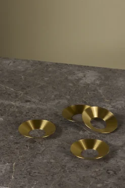 - Lysmanchet MAXI (til dia. 50 mm lys) - Messing^Piet Hein Hot