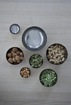 - Skål dia. 18 cm. Rustfrit stål - blank^Piet Hein New