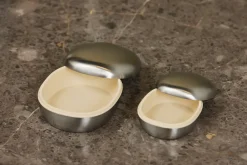 - Smykkeskrin - Børstet stål - Lille*Piet Hein