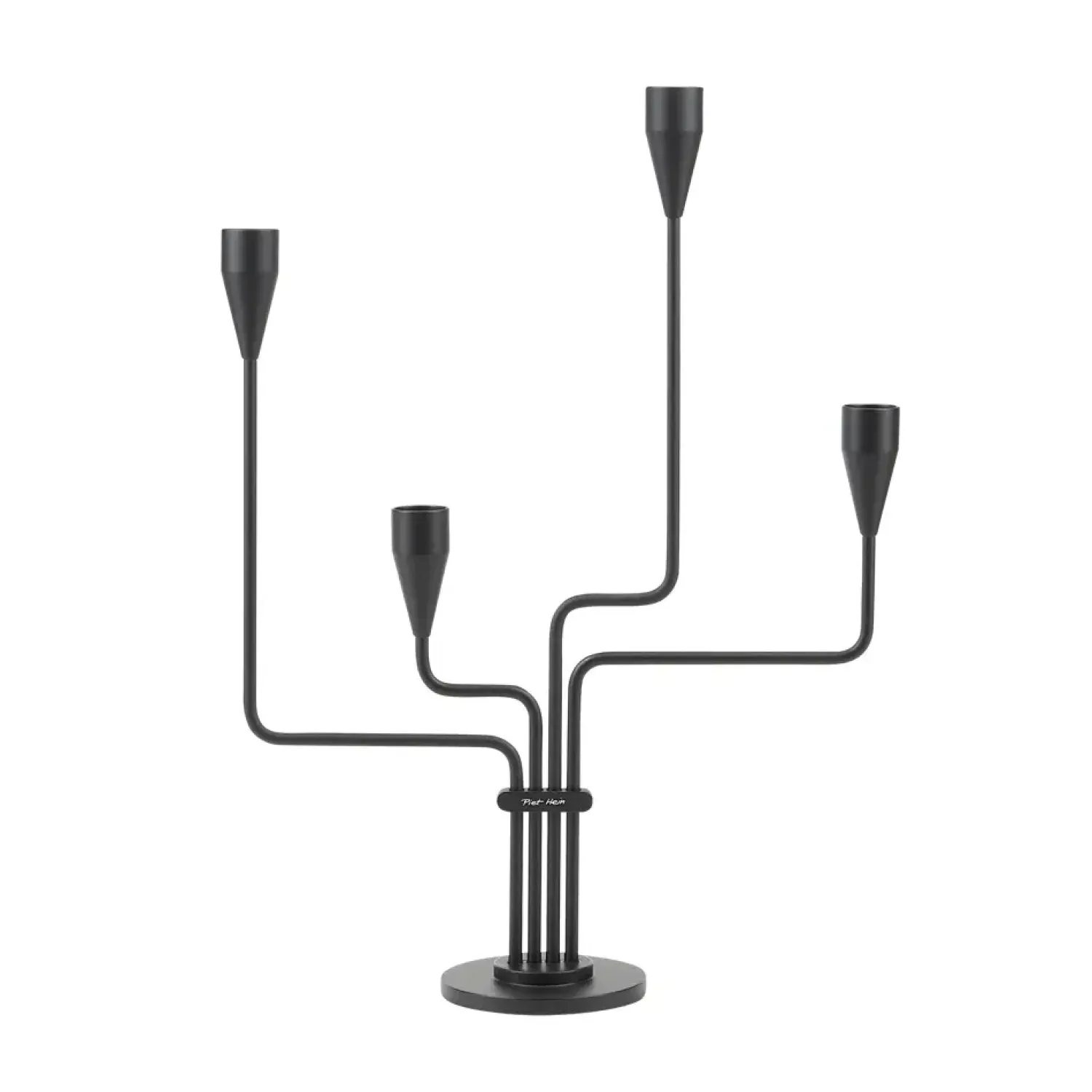 - SORT Lysestage Sydkorset - stål*Piet Hein Discount