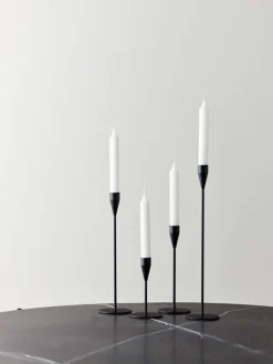 - SORT Lysestage Saturn 36 cm*Piet Hein Sale