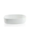 - Superellipsefad porcelain 23*30*7 cm - HVID HØJ^Piet Hein Outlet