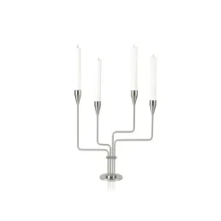 - Sydkorset lysestage, H. 38 cm. Rustfrit stål^Piet Hein Discount