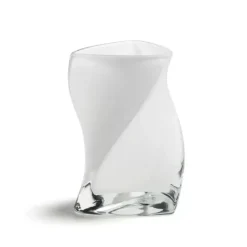 - TWISTER-vase 16 cm - OPAL ( 2 lag glas )^Piet Hein