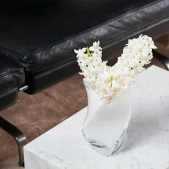 - TWISTER-vase 16 cm - OPAL ( 2 lag glas )^Piet Hein