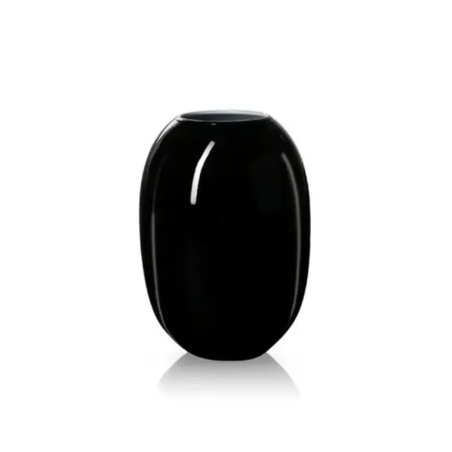 - Vase glas 20 cm - SORT-OPAL*Piet Hein Outlet