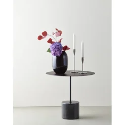 - Vase glas 20 cm - SORT-OPAL*Piet Hein Outlet