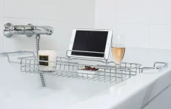 - Bath tub caddy iron chrome^Present time Sale