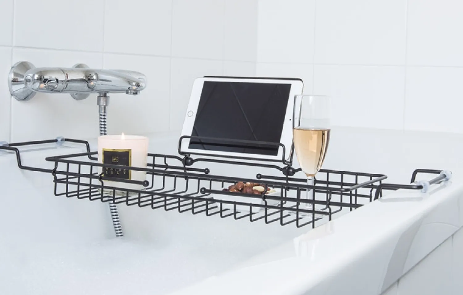 - Bath tub caddy iron black*Present time Best
