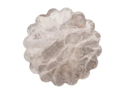 - Bowl Flower large marble brown^Present time Clearance