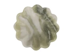 - Bowl Flower marble himalayan green*Present time Sale
