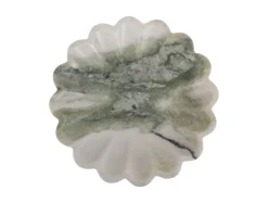 - Bowl Flower large marble himalayan green*Present time Best