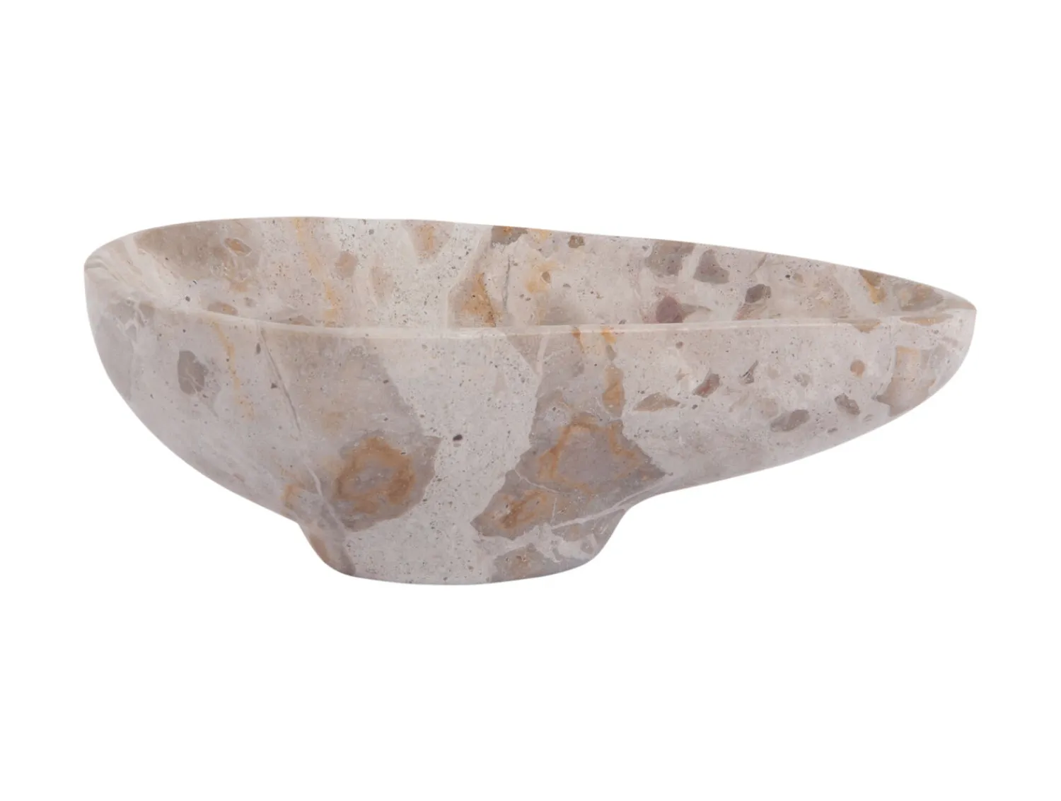 - Bowl Organic marble brown^Present time Clearance