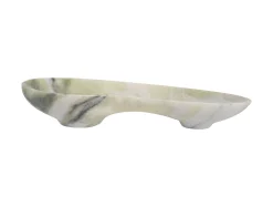 - Bowl Organic large marble himalayan green*Present time Clearance