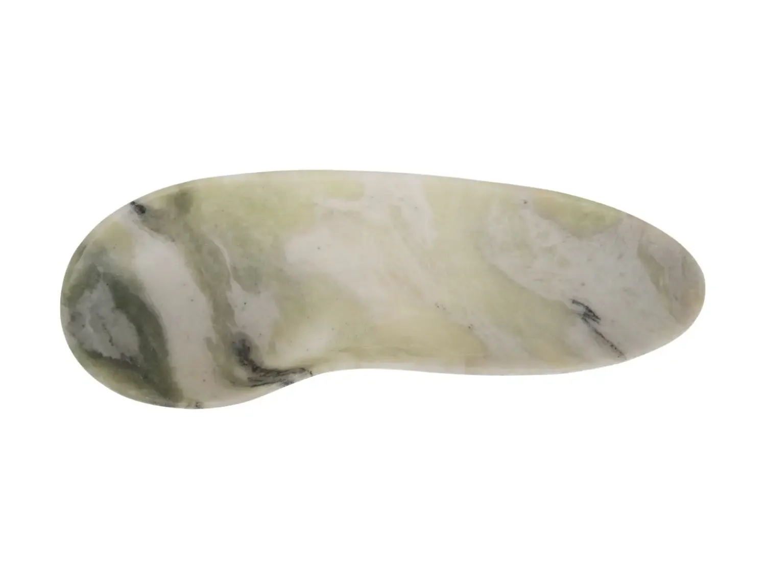 - Bowl Organic large marble himalayan green*Present time Clearance