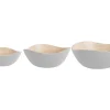 - Bowl set Puro Organic bamboo white^Present time Online