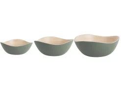 - Bowl set Puro Organic bamboo jungle green*Present time Hot