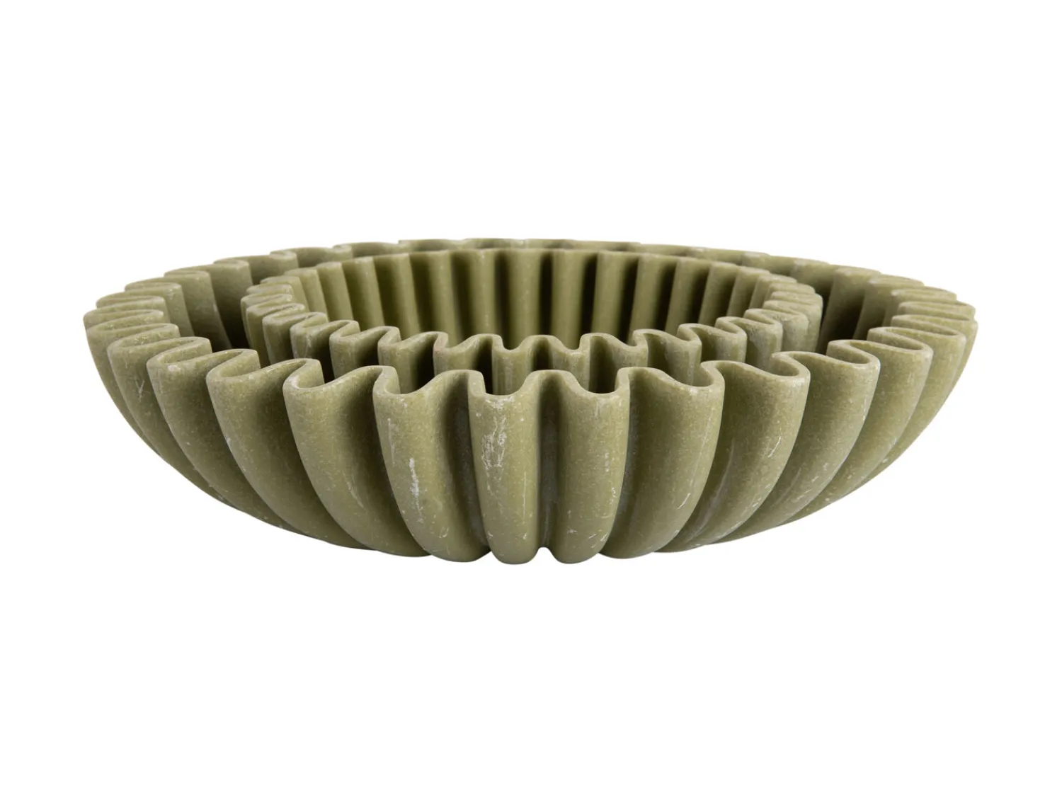 - Bowl Wave large dark green*Present time