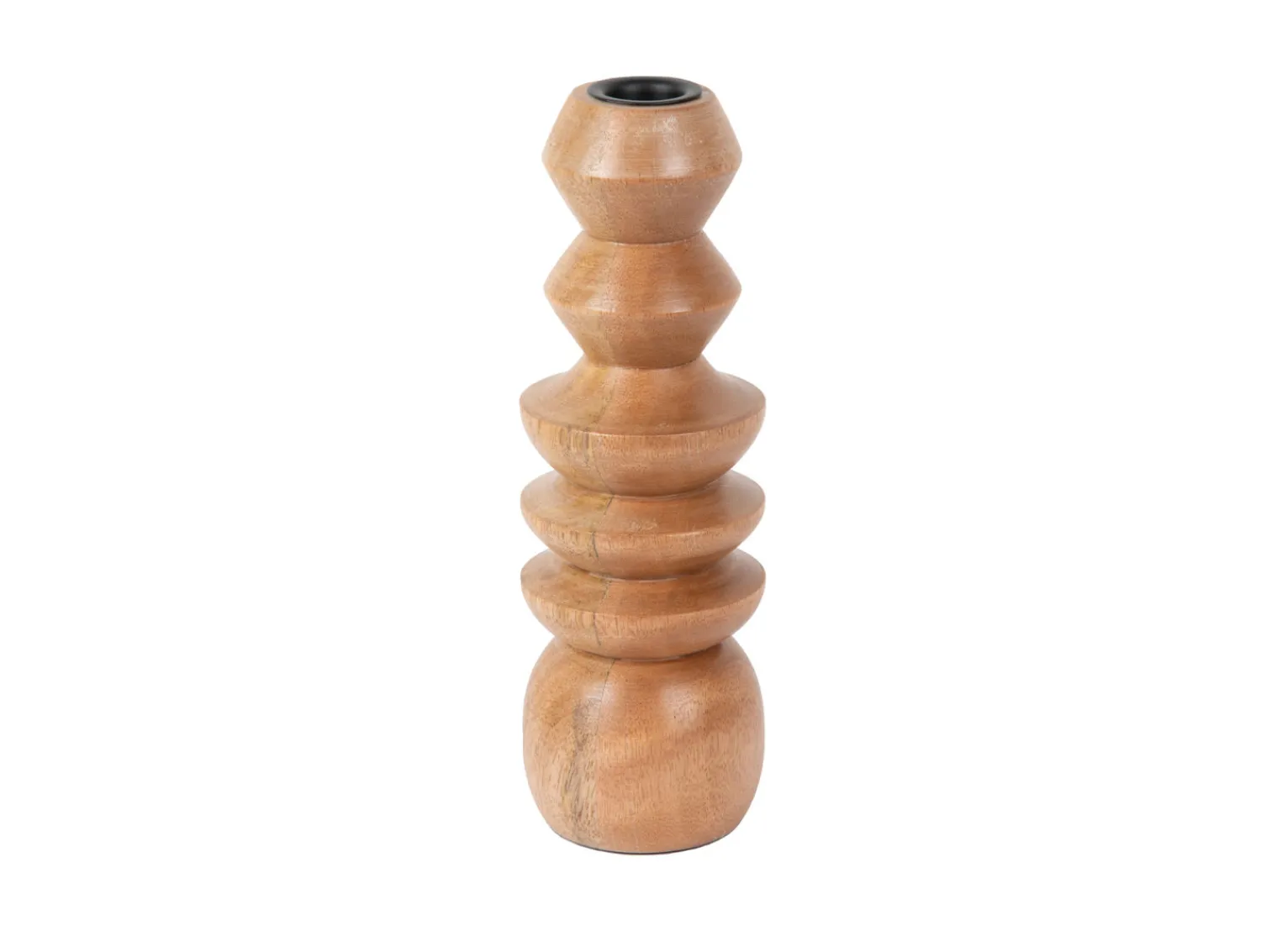 - Candle holder Formado Large mango wood^Present time Best