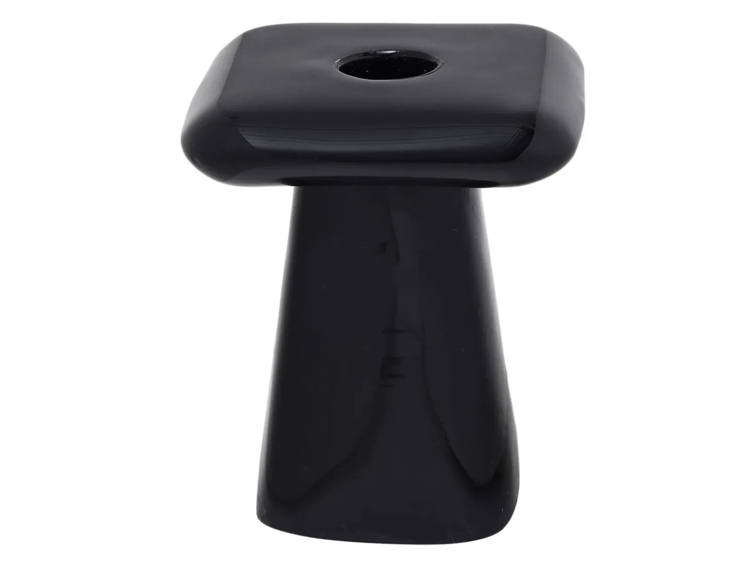 - Candle holder Roca small black^Present time Outlet