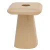 - Candle holder Roca small soft brown*Present time Discount