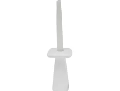 - Candle holder Roca large white^Present time New