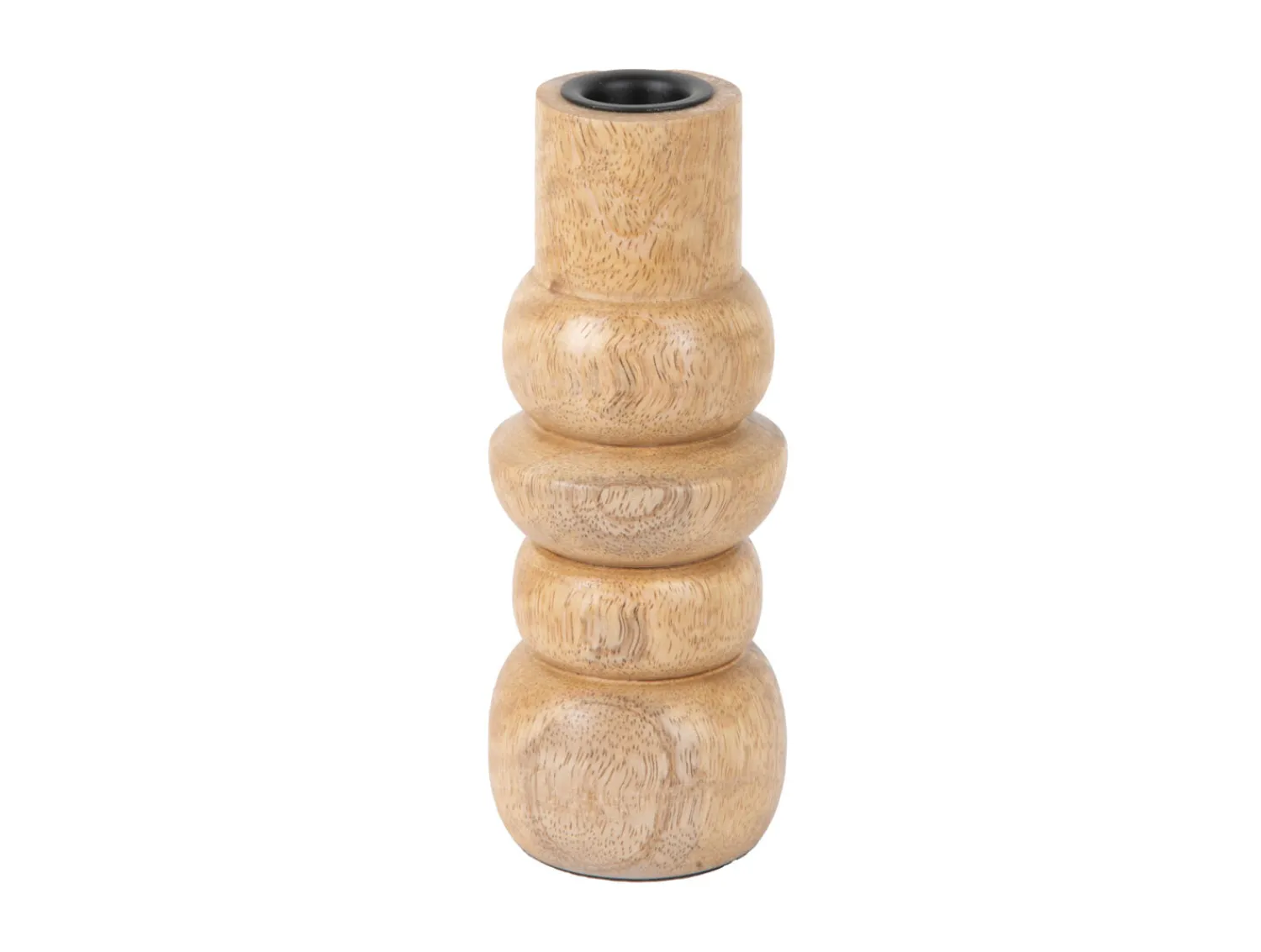 - Candle holder Formado Small mango wood^Present time Online