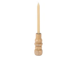 - Candle holder Formado Small mango wood^Present time Online