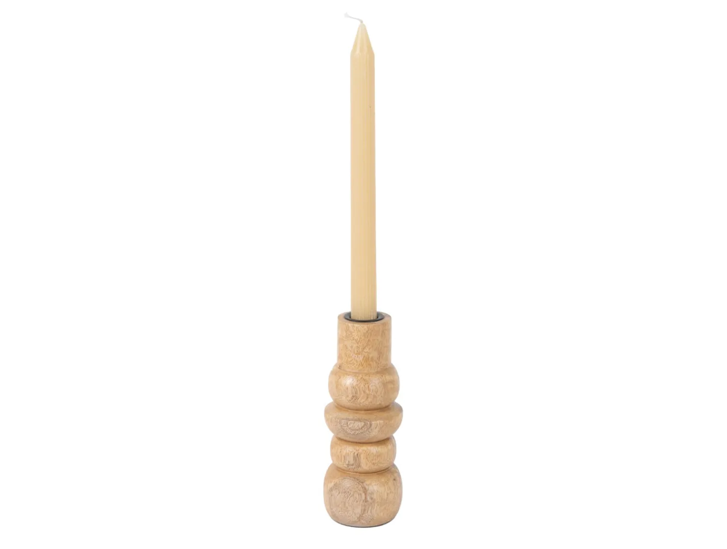 - Candle holder Formado Small mango wood^Present time Online