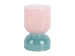 - Candle holder Variado Colores soft pink w. misty blue*Present time Outlet