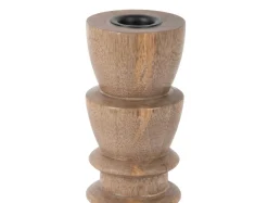 - Candle holder Formado Medium mango wood^Present time