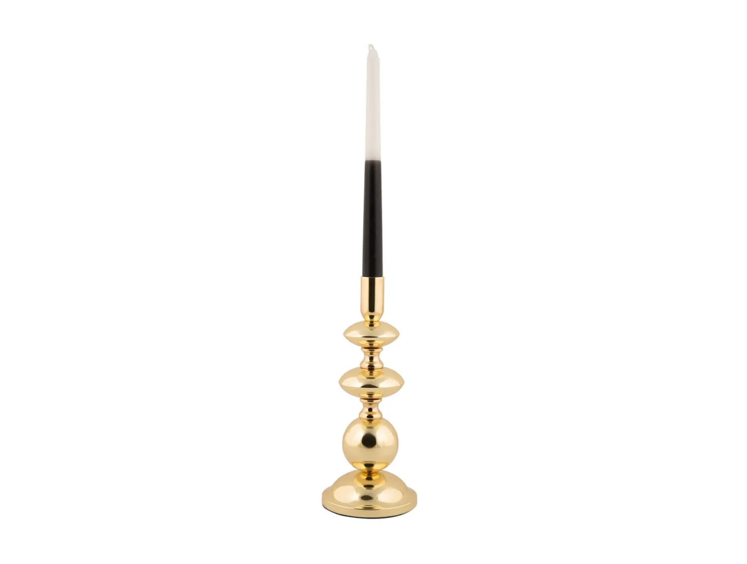 - Candle holder Dazzle large gold plated^Present time Online