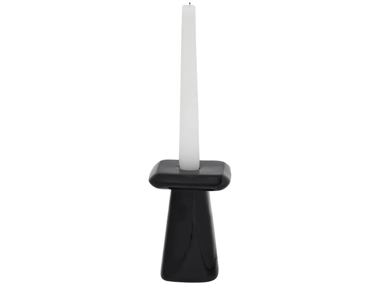 - Candle holder Roca medium black^Present time New