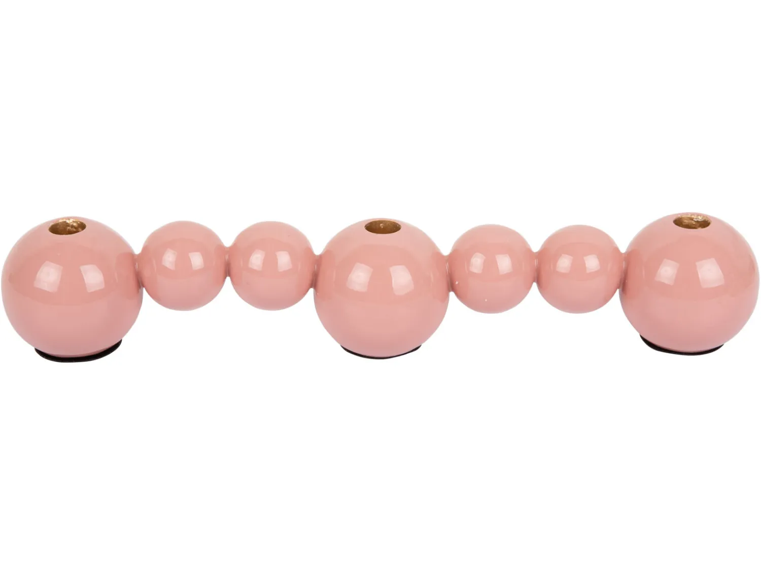 - Candle holder Bubbles straight enamel flamingo pink*Present time Outlet