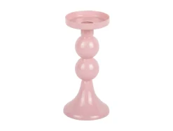- Candle holder Funky medium soft pink*Present time Sale