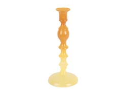 - Candle holder Grato Mecer medium ochre yellow to soft yellow*Present time Discount