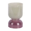 - Candle holder Variado Colores grayed jade w. light mauve*Present time New