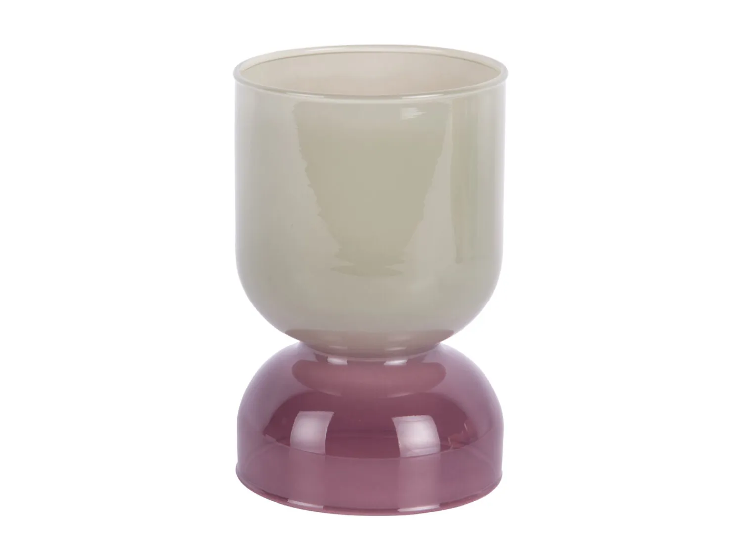 - Candle holder Variado Colores grayed jade w. light mauve*Present time New
