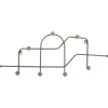 - Coat rack Maze cool grey^Present time Hot