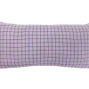 - Cushion Cuadro rectangle soft purple w. dark blue^Present time