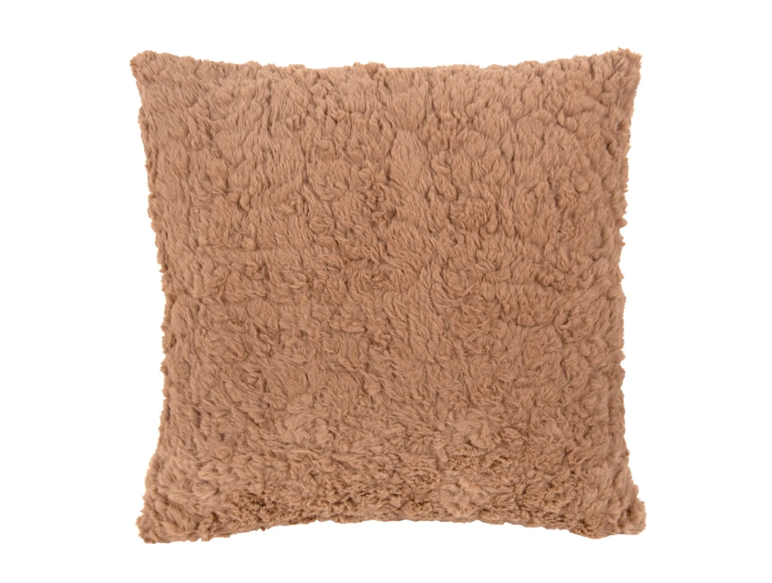 - Cushion Tierno furry brown^Present time New