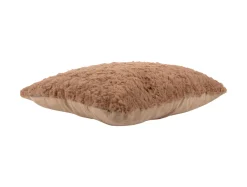 - Cushion Tierno furry brown^Present time New
