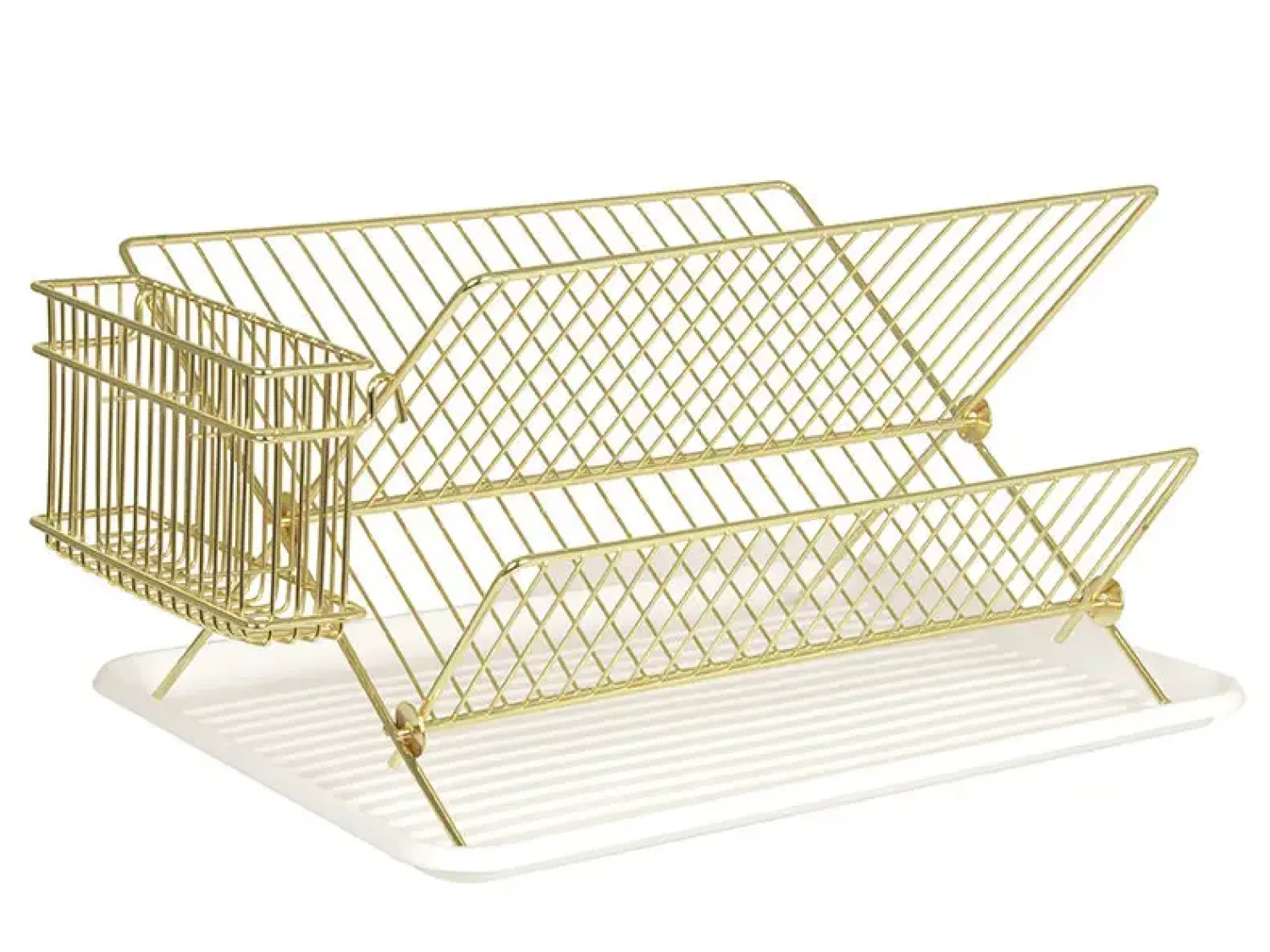 - Dish rack Classic gold plated^Present time Best