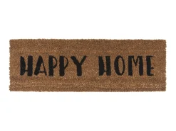 - Doormat Happy Home black*Present time