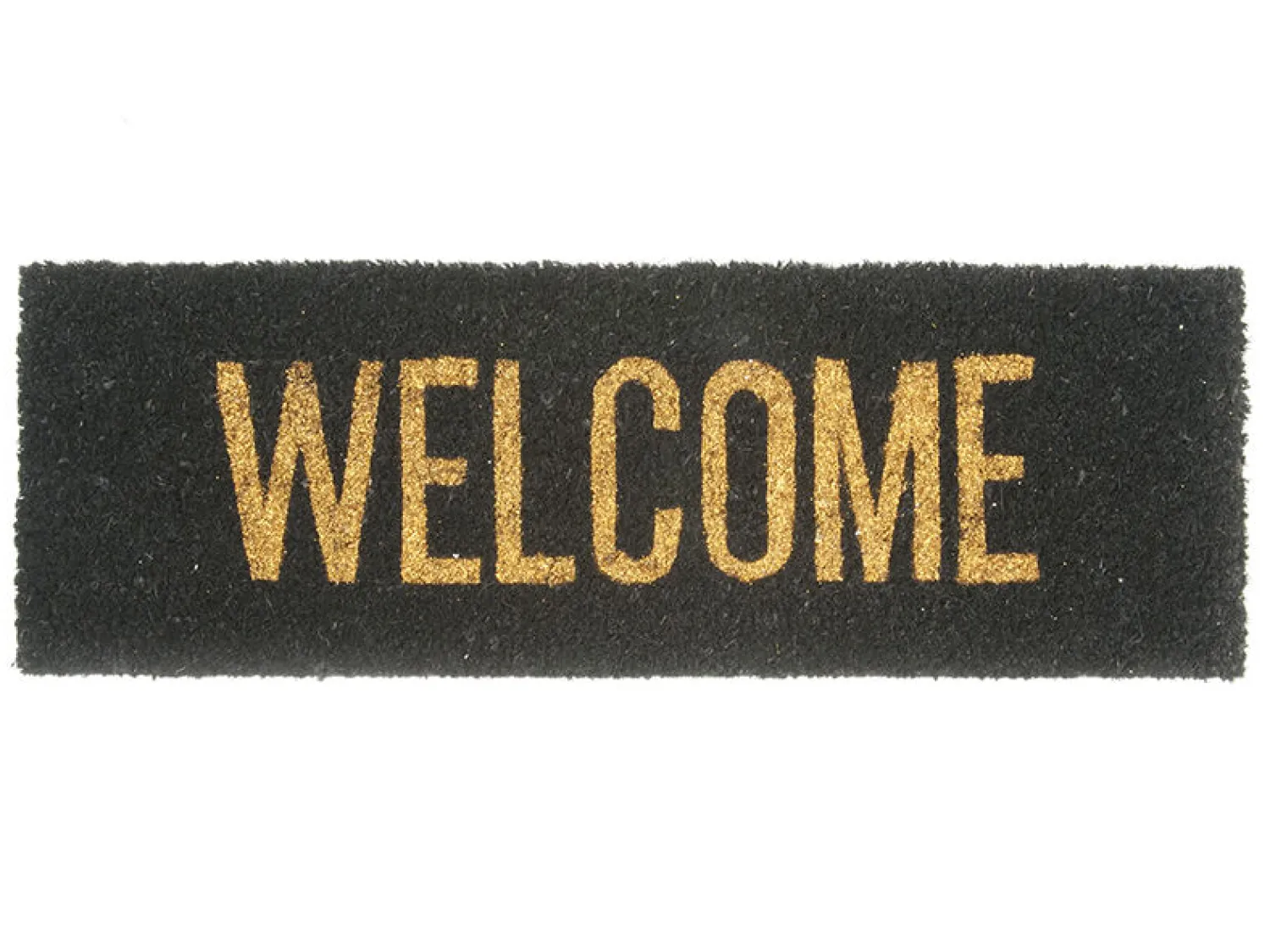 - Doormat Welcome gold coir*Present time Best